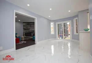 Whole Home Renovation Kitchen & Dining Room Combo - Altima Homes Inc.