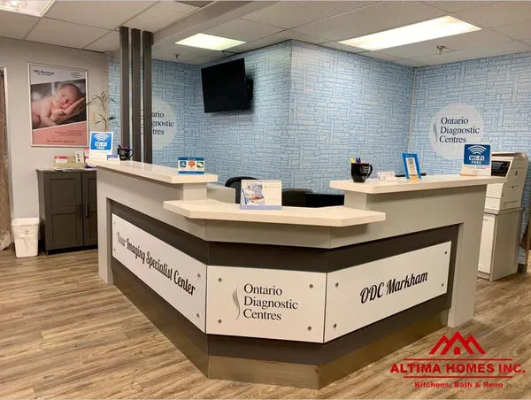 Double Decker Design Commercial Counter Renovation