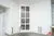 All-White Marble Blacksplash Kitchen - Altima Homes Inc.