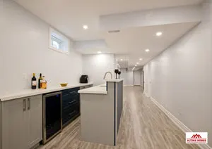 Full Basement Remodeling - Altima Homes Inc.