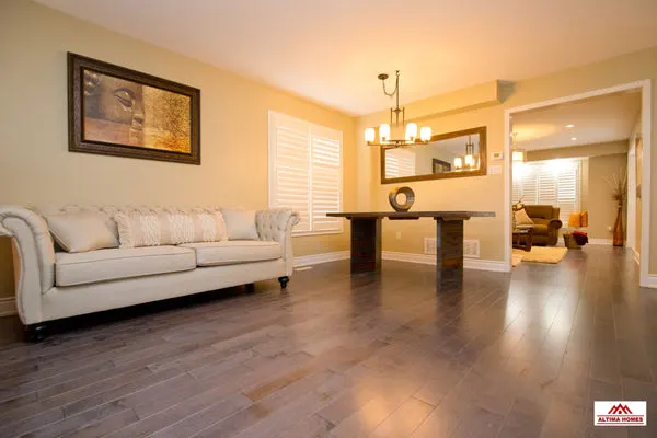 Whole Home Renovation Living Room - Altima Homes Inc.